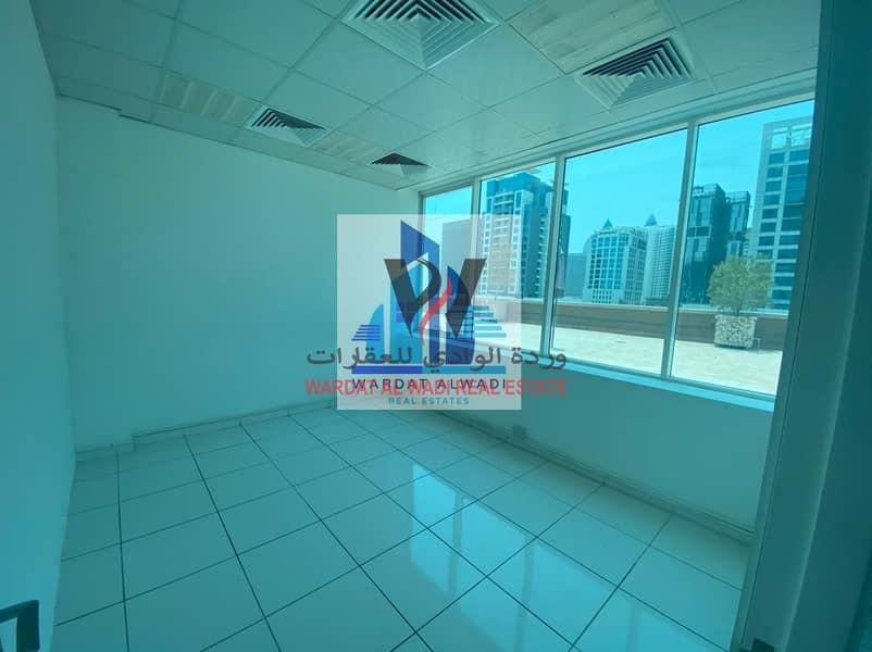 Spacious View | Fitted Office with 2 Partition | Business Bay