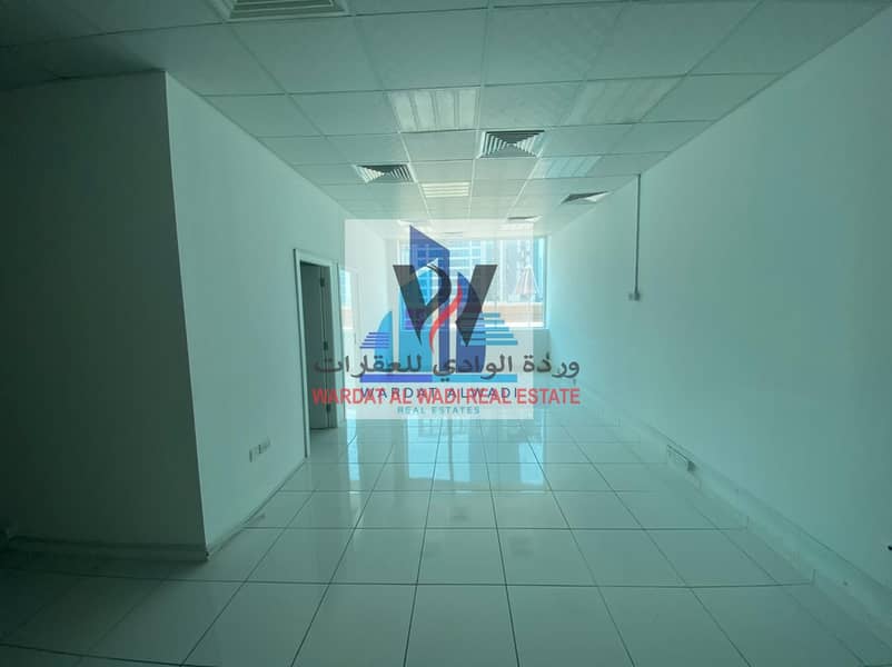 3 Spacious View | Fitted Office with 2 Partition | Business Bay