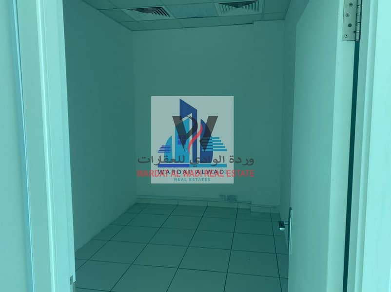 5 Spacious View | Fitted Office with 2 Partition | Business Bay