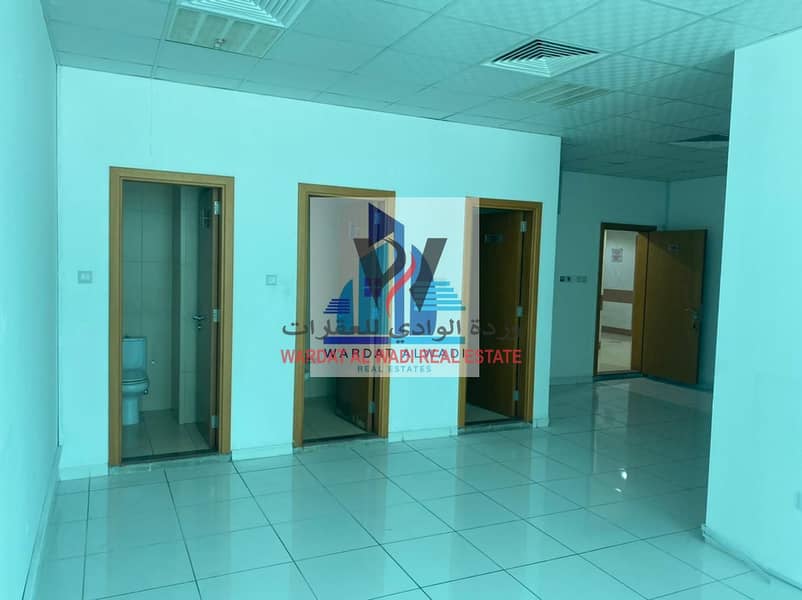 8 Spacious View | Fitted Office with 2 Partition | Business Bay