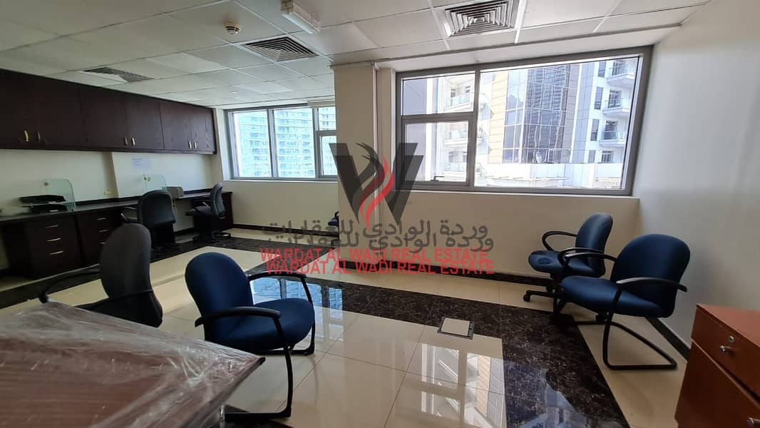 Spacious Full Fitted  Office | Burj Khalifa View | Ready to Move-in