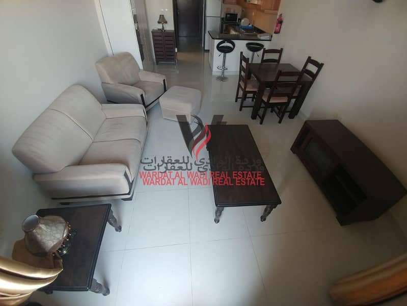 Fully Furnished 1BR | Ready to move | Sport City