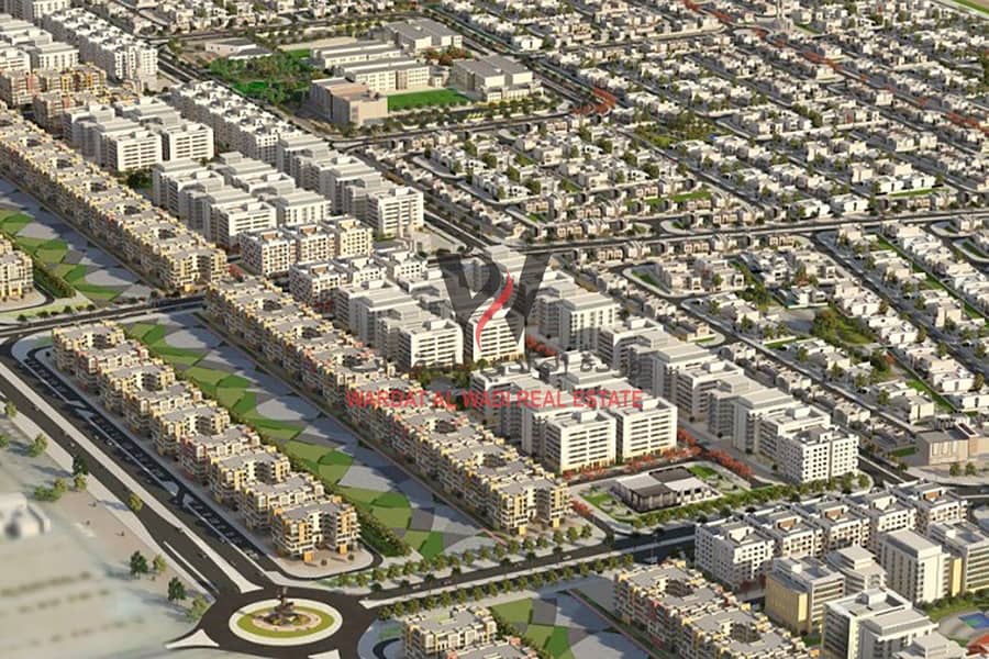 Nad Al Sheba Gardens | Residential Building Plot | G+2P+6 | Freehold