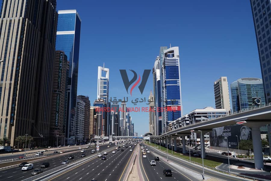 Sheikh Zayed Road | Business Bay | G+Unlimited Freehold Plot