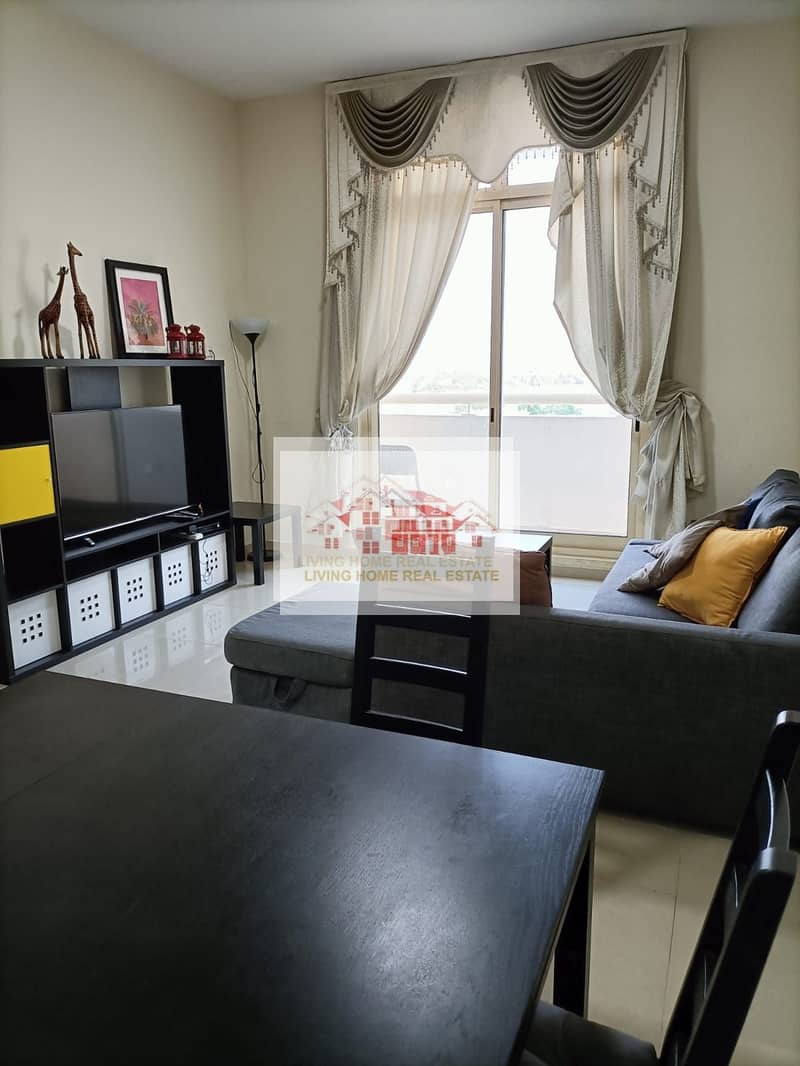 AMAZING VIEW / GREAT LOCATION 2 BHK FULLY FURNISHED APARTMENT IN SPORT CITY 60K BY 4 CHEQUES