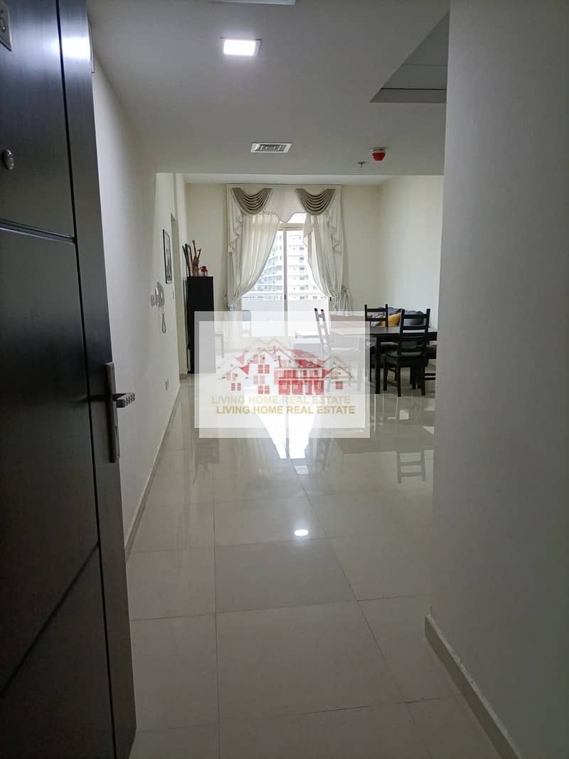 2 AMAZING VIEW / GREAT LOCATION 2 BHK FULLY FURNISHED APARTMENT IN SPORT CITY 60K BY 4 CHEQUES