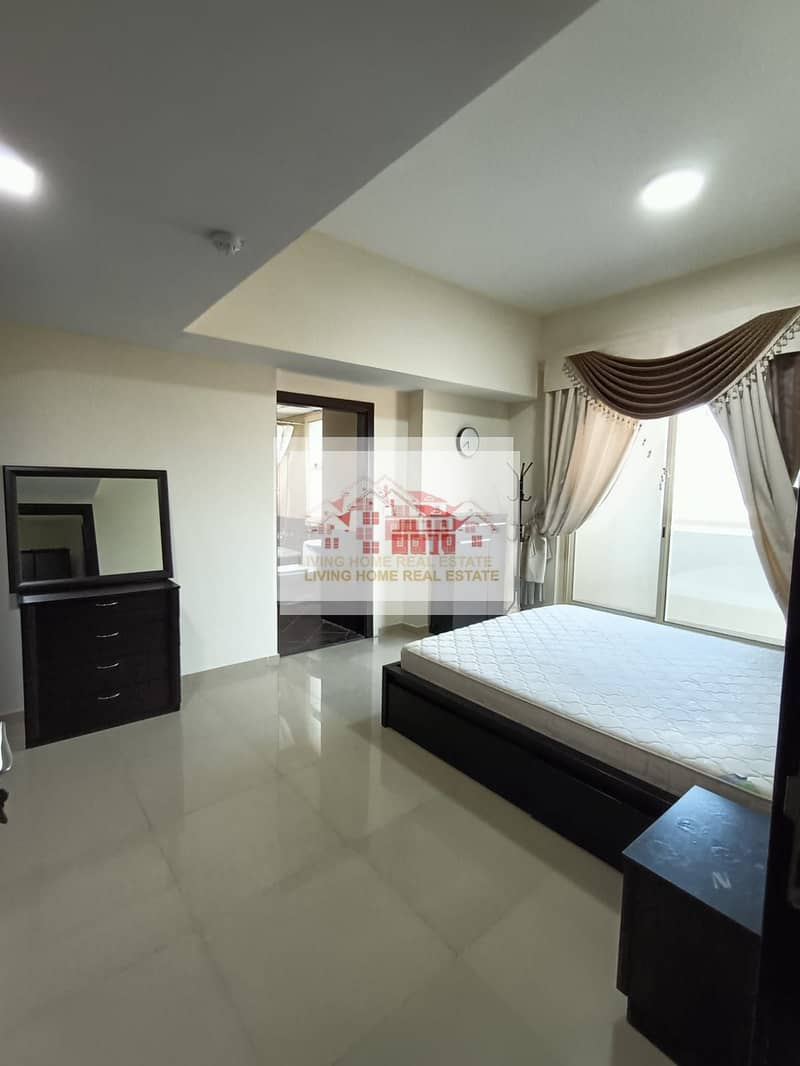 6 AMAZING VIEW / GREAT LOCATION 2 BHK FULLY FURNISHED APARTMENT IN SPORT CITY 60K BY 4 CHEQUES