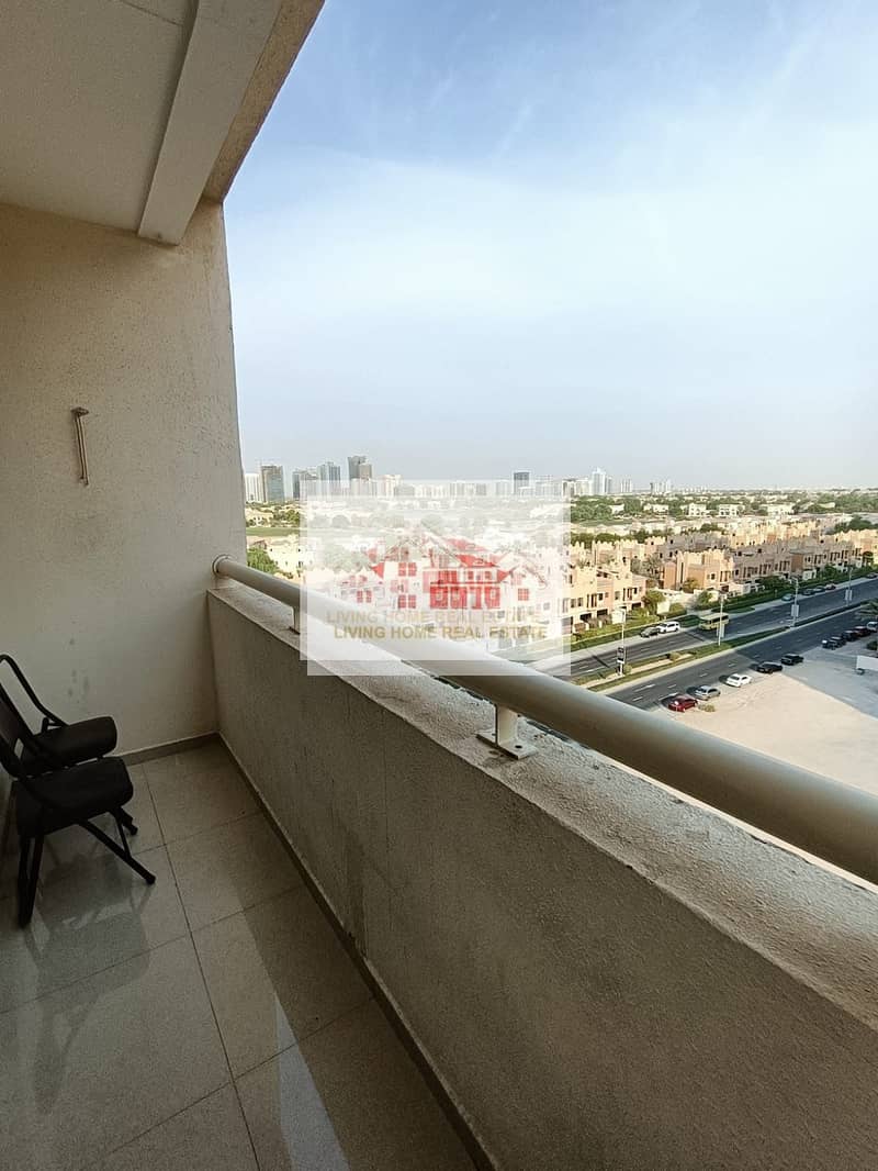 9 AMAZING VIEW / GREAT LOCATION 2 BHK FULLY FURNISHED APARTMENT IN SPORT CITY 60K BY 4 CHEQUES