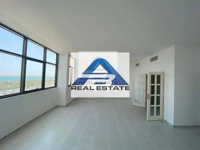 Enjoy Corniche Area ! Spacious ! 3 bhk with Maids Room