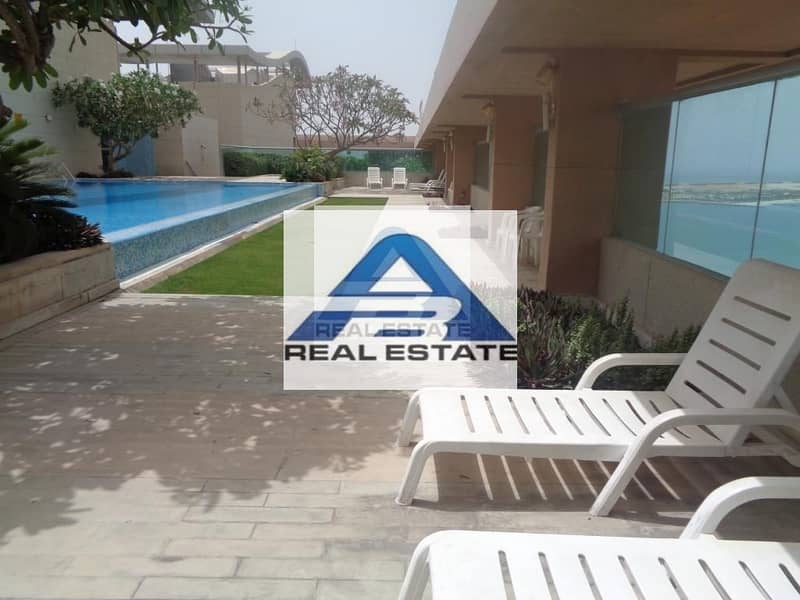 Big Three bedrooms with state of art facilities near to corniche beach