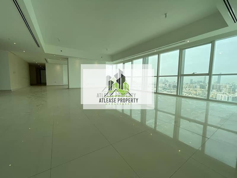Exceedingly large lovely penthouse along with mesmerizing view around