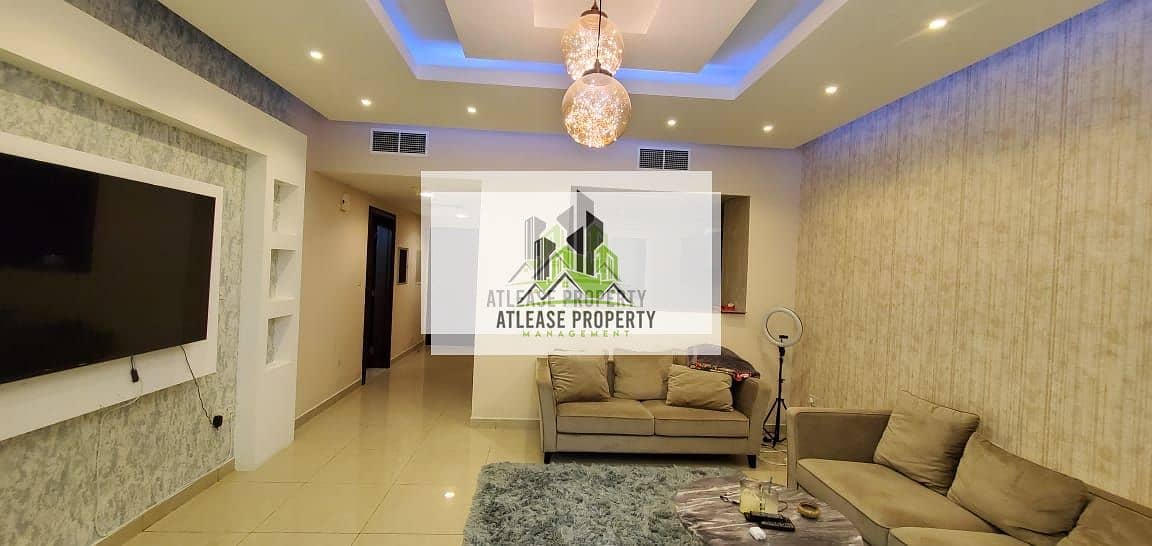 Furnished 1 Bedroom with Balcony | Modern Facilities | Danat area