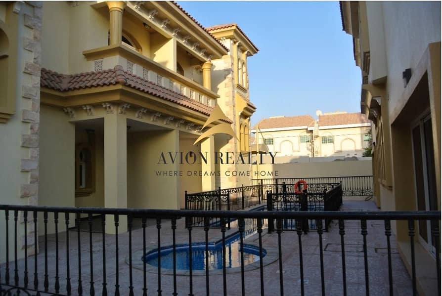 2 1 Month Grace | Compound with Pool | Massive & Maintained Villa - Mirdif