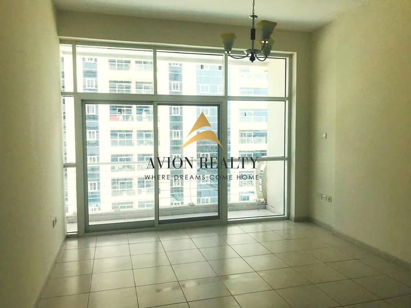 5 Pool Facing 1Br with 2 Balconies | Highly Maintained - Sports city