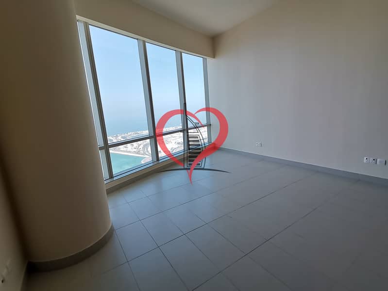 13 High Class 3 Bedroom Hall Apartment with Maid's room and 2 parkings full sea view
