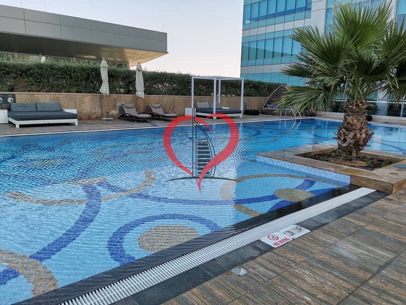 27 High Class 3 Bedroom Hall Apartment with Maid's room and 2 parkings full sea view