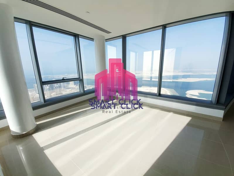 Hot Deal, a luxury apartment with a Big Size  and full Sea view, come to Own now