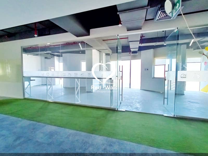 Full Commercial Office Floor with Built-in Offices and open Area