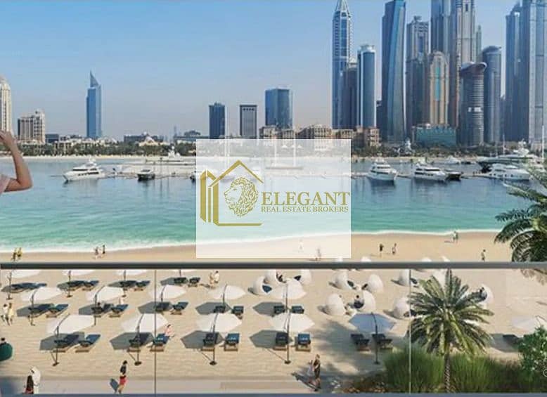 位于迪拜港，艾玛尔海滨社区，皇宫海滩公寓 1 卧室的公寓 1900000 AED - 6580920