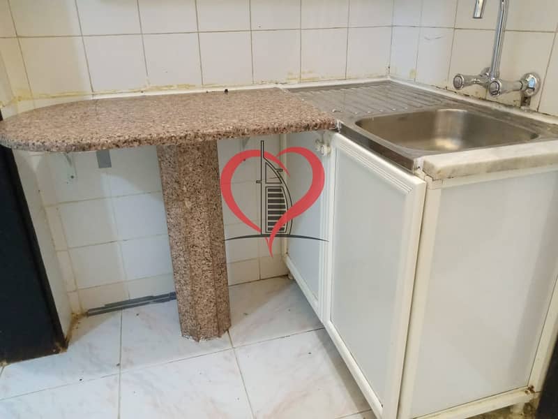 10 Excellent Condition 1 BHK Apartment Available Behind Al Wahda Mall: