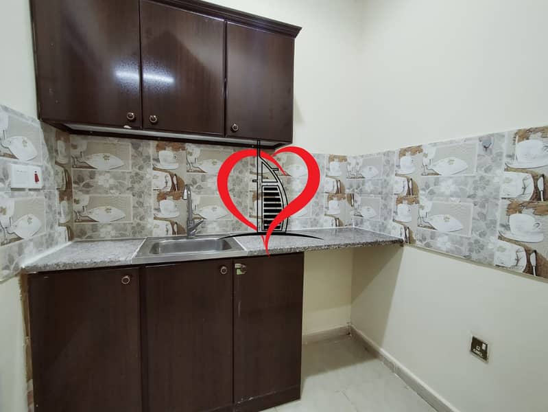 2 Superb Studio Apartment Available Opposite to Wahda Mall With Private Entrance: