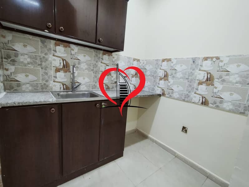 2 Excellent Studio Apartment Available Opposite Wahda Mall With Private Entrance: