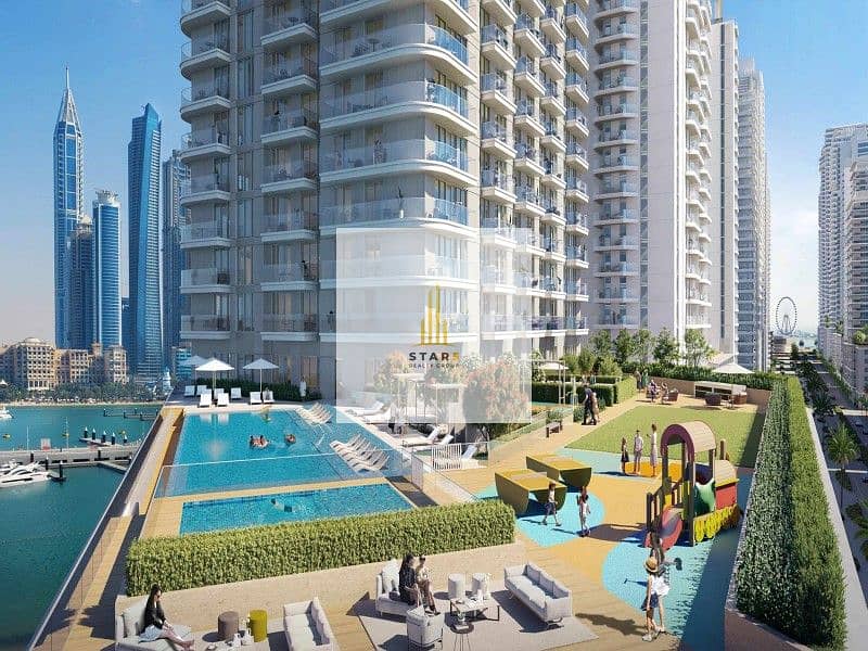 位于迪拜港，艾玛尔海滨社区，Address海滩之门公寓小区 3 卧室的公寓 6430000 AED - 6331000