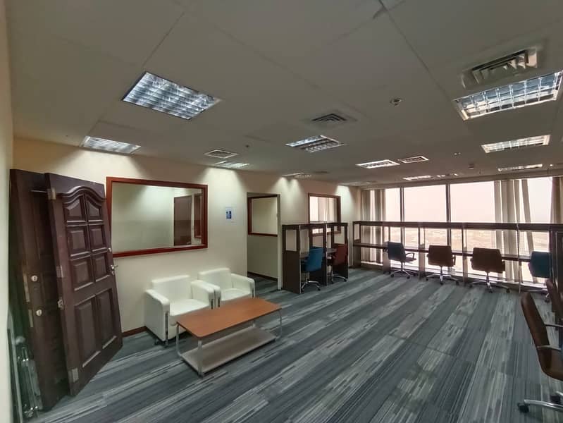 Fitted Partitioned Office For Lease | Next to Metro Station