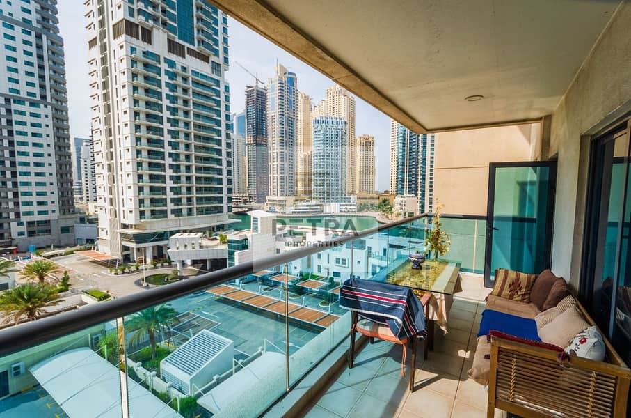 Квартира в Дубай Марина，Тайм Плейс, 2 cпальни, 105000 AED - 6779842