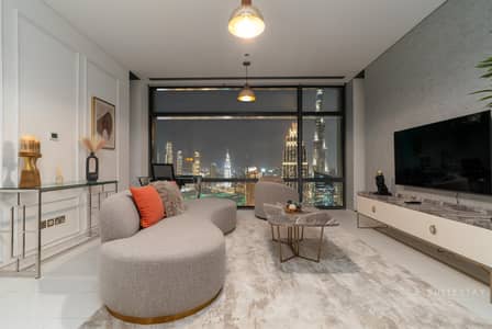 1 Bedroom Apartment for Rent in DIFC, Dubai - 1 Bedroom | Index Tower | Burj Khalifa View