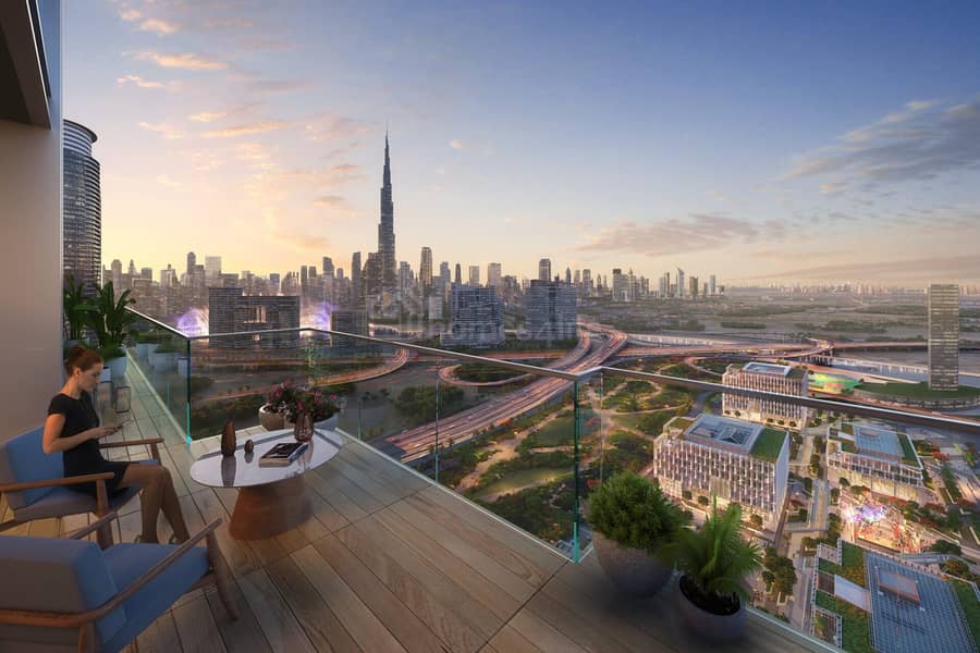 شقة في برج A،ديزاين كوارتر،حي دبي للتصميم 2 غرف 3100000 درهم - 8131602