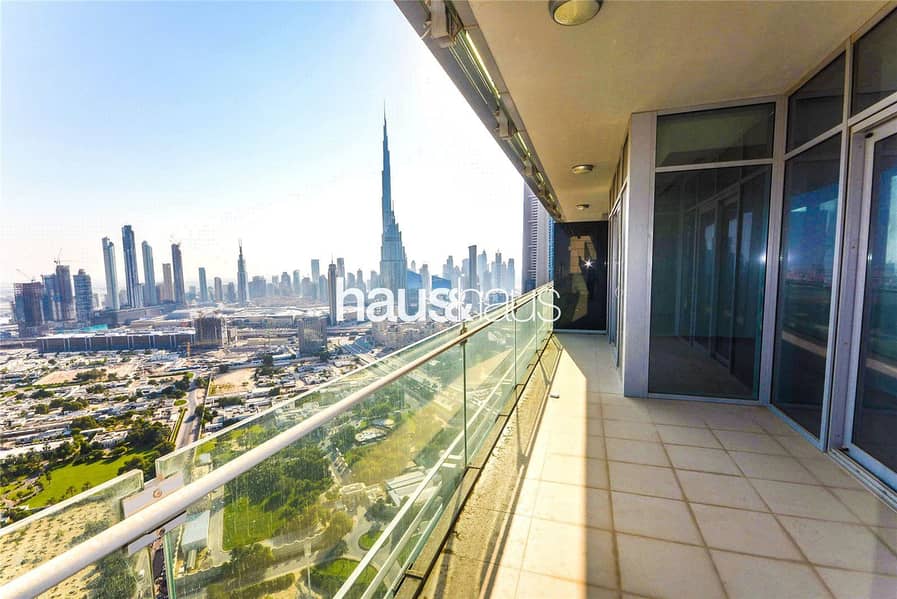 Burj View | Spacious Living | Balcony | High Floor