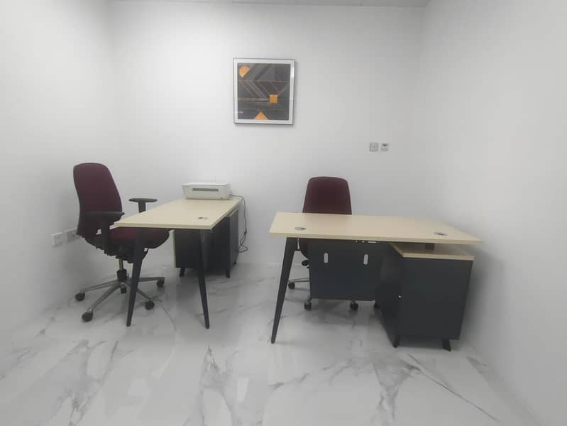 ready to move ! furnished office space
