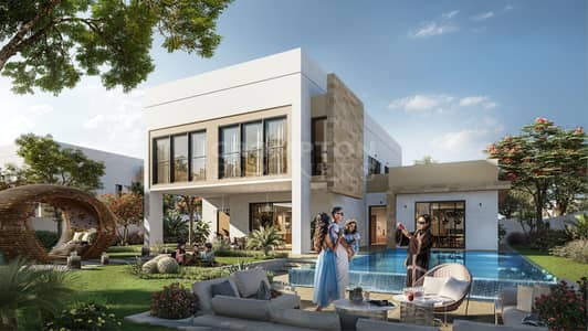 4 Bedroom Villa for Sale in Yas Island, Abu Dhabi - Community Center View | 40/60 Payment Plan