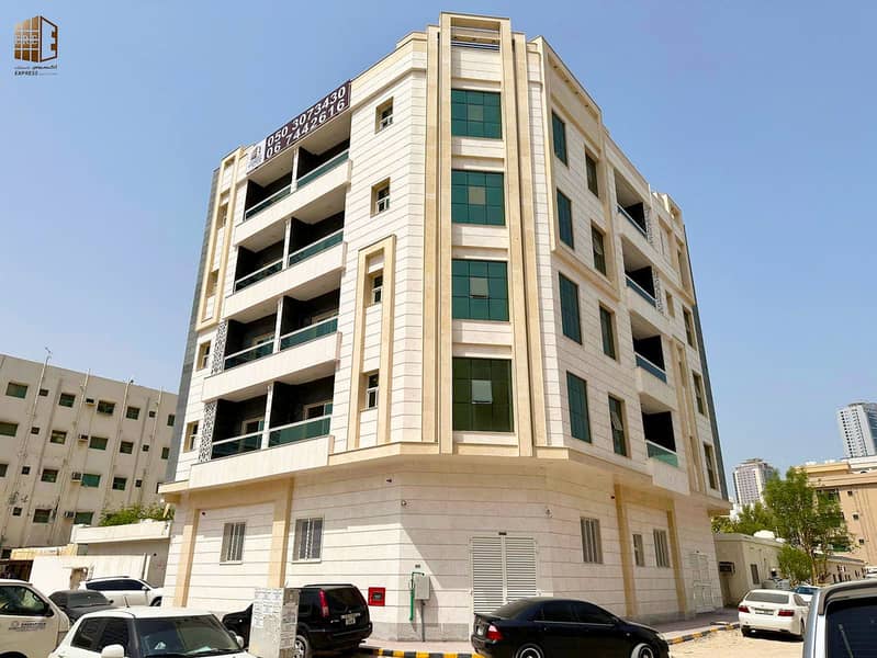 Spacious Brand new building 1 BHK 2 Baths Available in Al Nakhil, Ajman