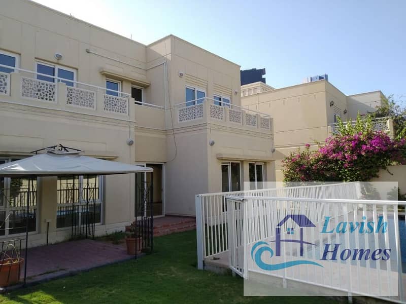 Meadows 7 Vacant 5 bedroom Villa with Pool and Garden Stunning Lake view Rent 215/-