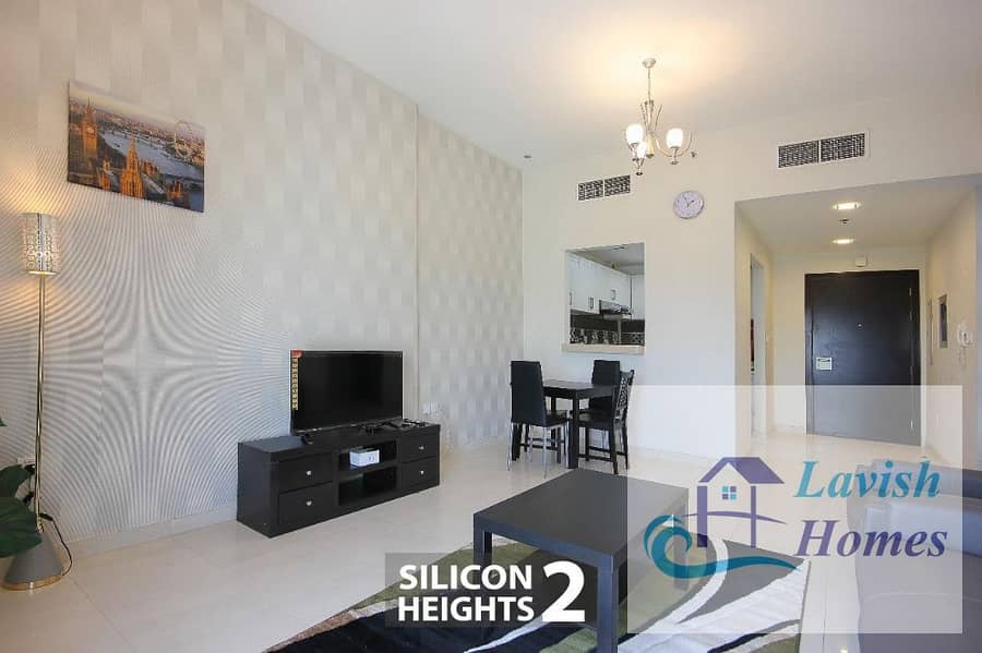 DSO Silicon Heights 1 Bright and spacious 1 bedroom with balcony low floor Price 475000/-