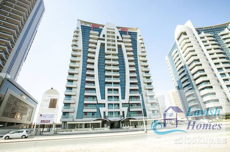 Sport City Hub Canal 1,  large 1 bedroom with balcony Golf Course view Rent 40k/4 cheqs