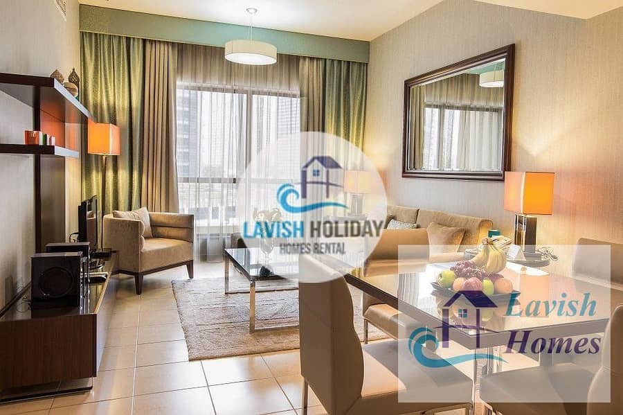 Dubai Marina Vacant Luxuries Furnished One Bedroom |  78k/- Yearly Including Bills