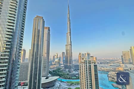 3 Bedroom Flat for Sale in Downtown Dubai, Dubai - Brand New | Burj And Fountain View | Vacant