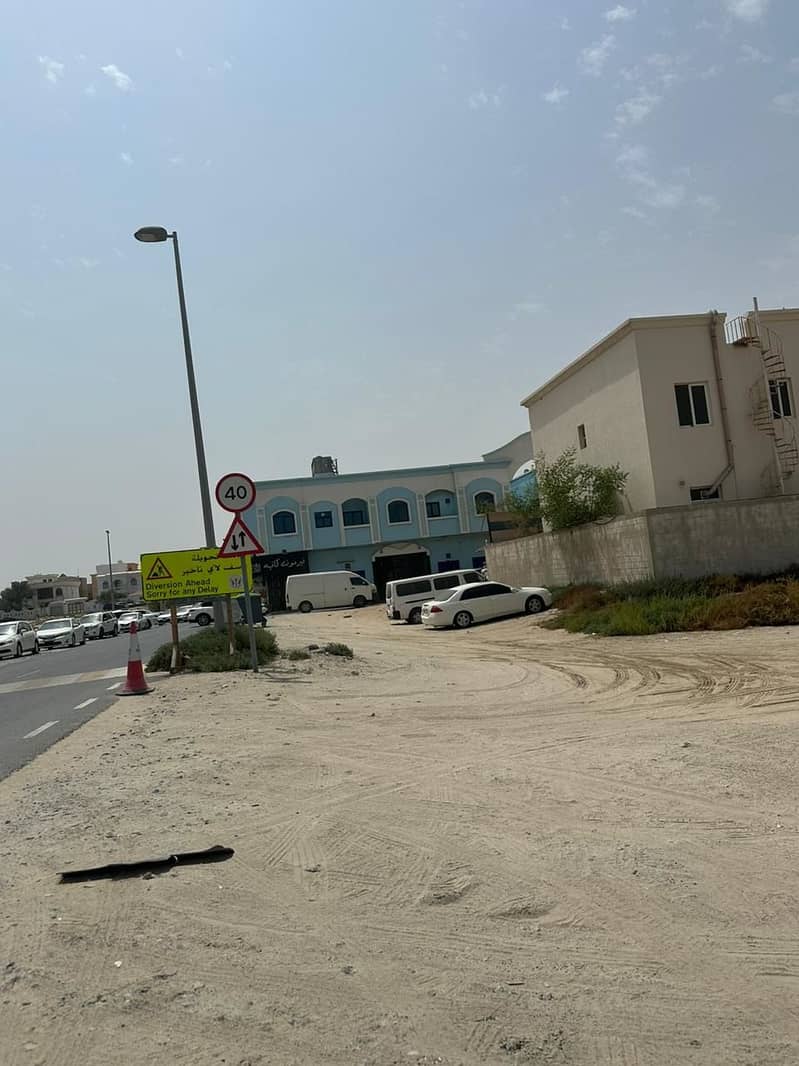 residential plot for sale in al fisht sharjah , a very special location