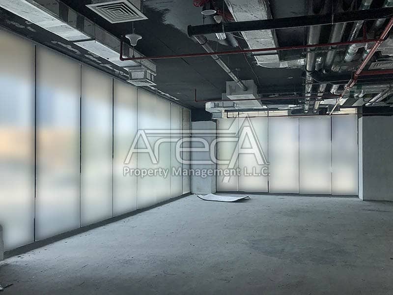 Brand New Core n Shell Showroom! Big Space in Khalifa Park Area