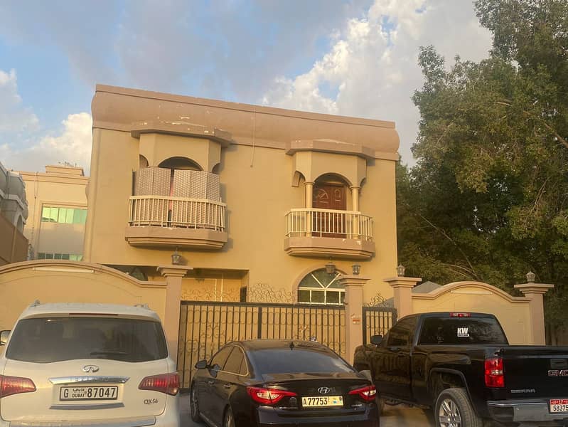 Villa for sale in Ajman, Al Rawda 2 area
 The second piece of the main street
 On a street and a street
 The house is very clean and well decorated
 5000 feet (ground)
 6500 feet (building)
 It consists of two floors
 Ground floor details
 2 master rooms,