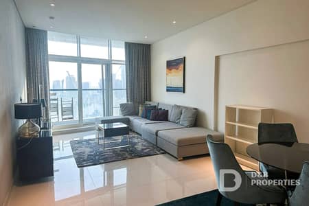 2 Bedroom Hotel Apartment for Rent in Business Bay, Dubai - Fully Furnished | Canal View | High Floor