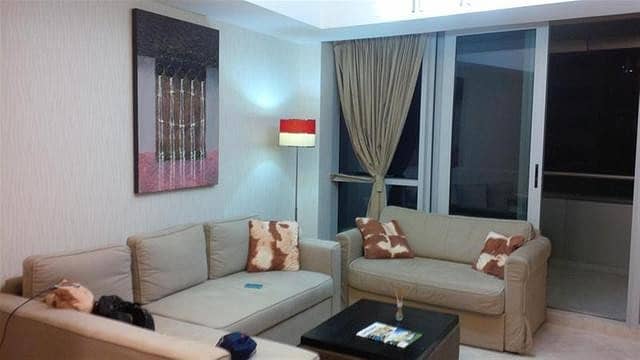 Fully equipped 1 bedroom in Damac Waves A with large terrace