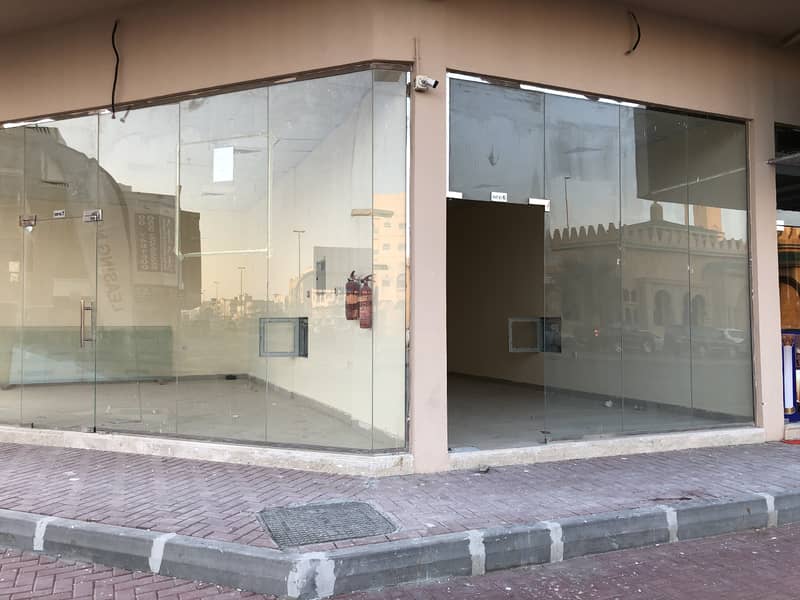 FOR RENT- SHOP- IN AJMAN SHK AMMAR ROAD IN GOOD AREA