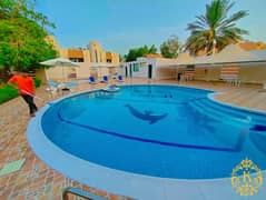4 Bedroom Hall Villa with Swimming Pool Gym Parking Al Karamah St Abu Dhabi