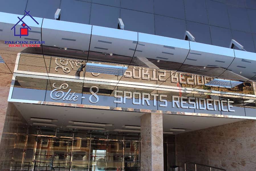 Start earning Rent today! 10% ROI for STUDIO in Elite 8, Dubai Sports City