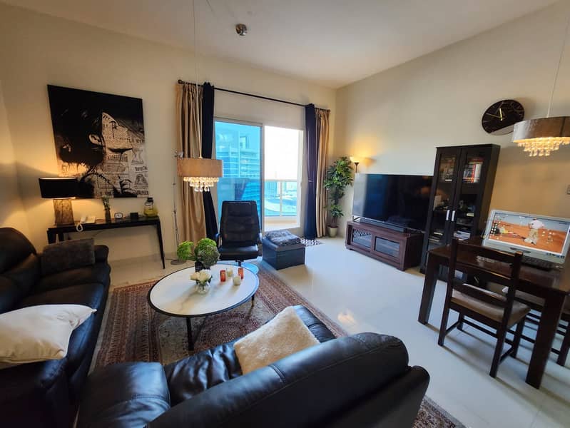 GOLF VIEW HIGHER FLOOR | FURNISHED ONE BEDROOM