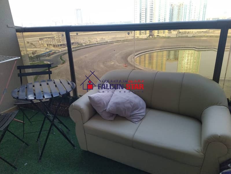 STUNNING CANAL VIEW | FULLY FURNISHED STUDIO | JUST @ 2500/- P. M | HIGHER FLOOR